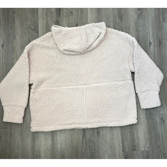 prAna Women's Polar Escape Half Zip Jacket in Dreamdust plus size 3X - Picture 6 of 8